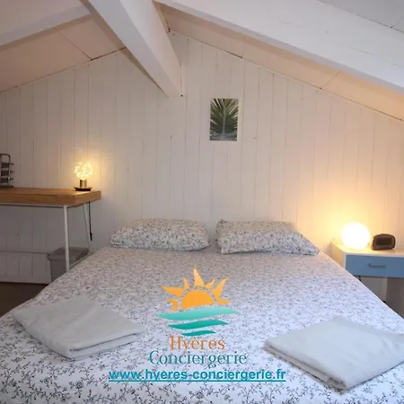 شقة Triplex 2-port D'hyeres -400m-clim Wifi Parking By Hc